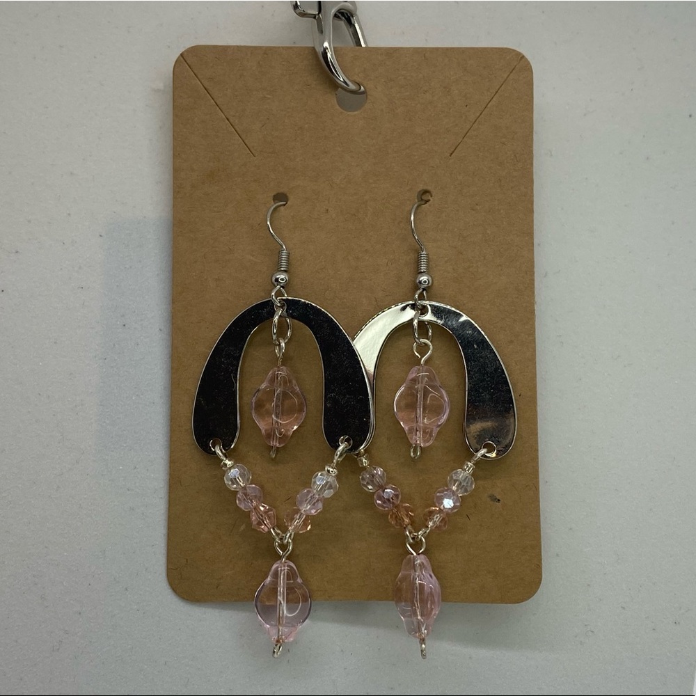 Glass Drop Earrings